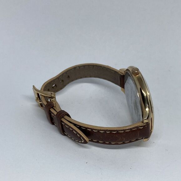 Michael Kors Runway MK2284 Women's Brown Leather Analog Dial Quartz Watch UC882 - Picture 12 of 12